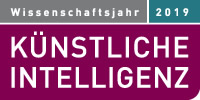 Logo Wissenschaftsjahrs 2019 - Künstliche Intelligenz